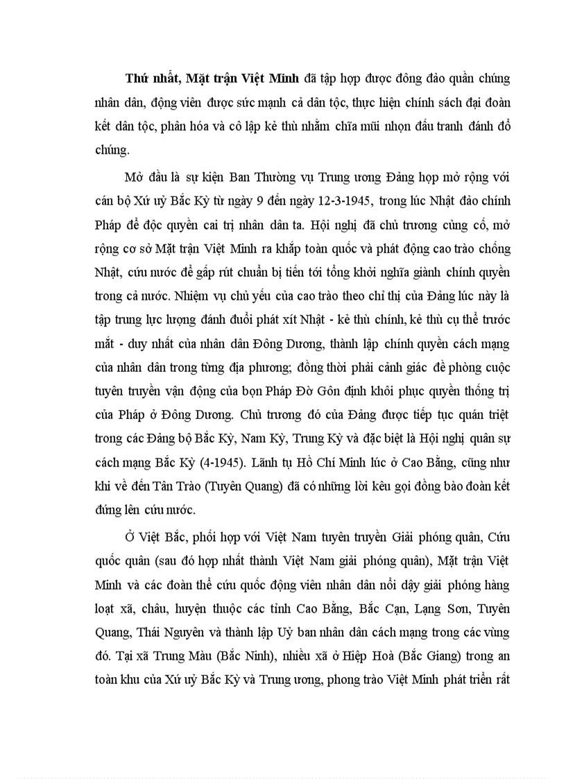 image for page Về Mặt trận Việt Minh