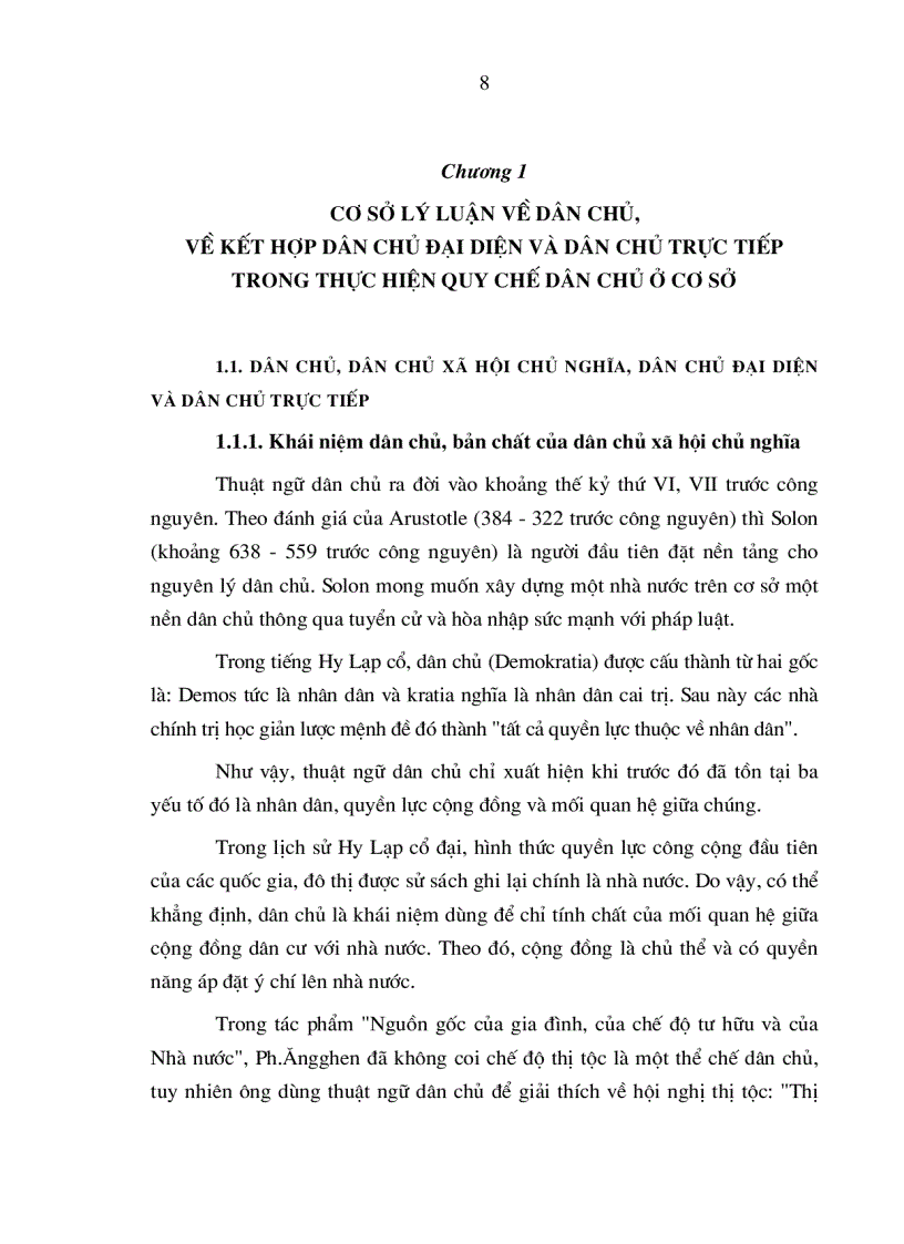 image for page Kết hợp dân chủ đại diện và dân chủ trực tiếp trong thực hiện quy chế dân chủ ở xã trên địa bàn thành phố Hà Nội