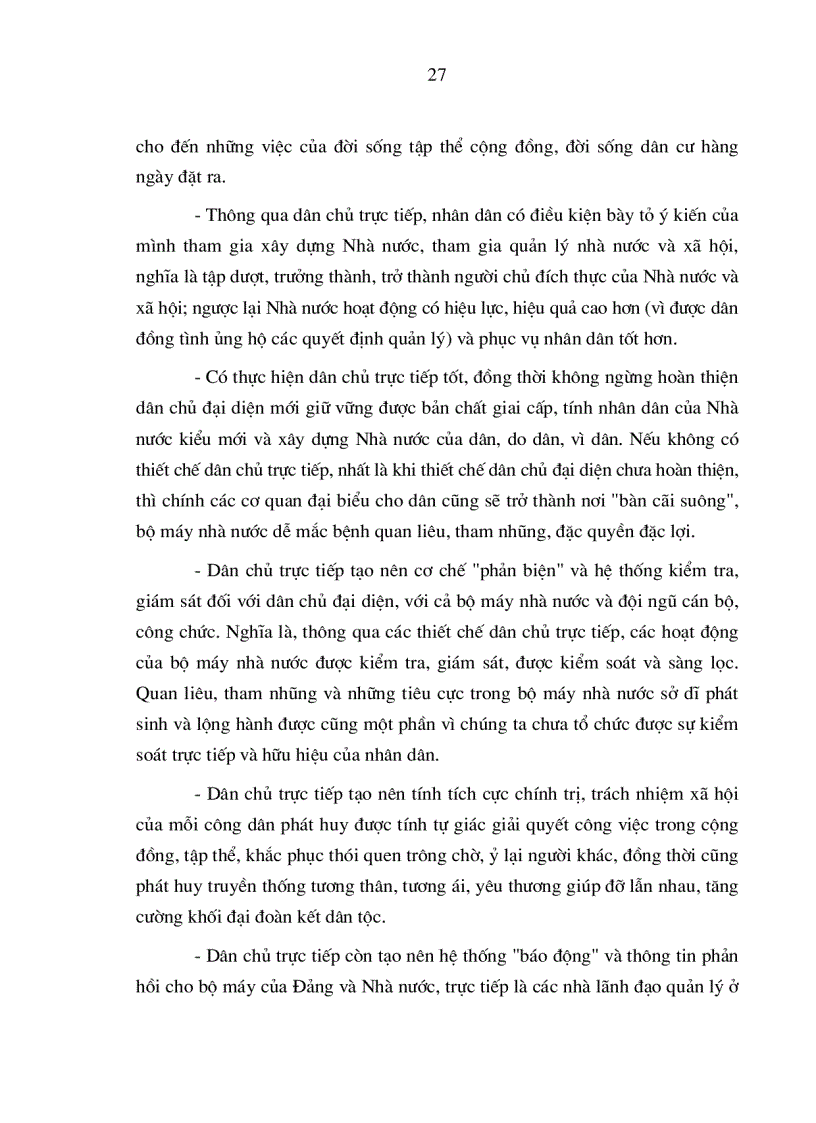 image for page Kết hợp dân chủ đại diện và dân chủ trực tiếp trong thực hiện quy chế dân chủ ở xã trên địa bàn thành phố Hà Nội