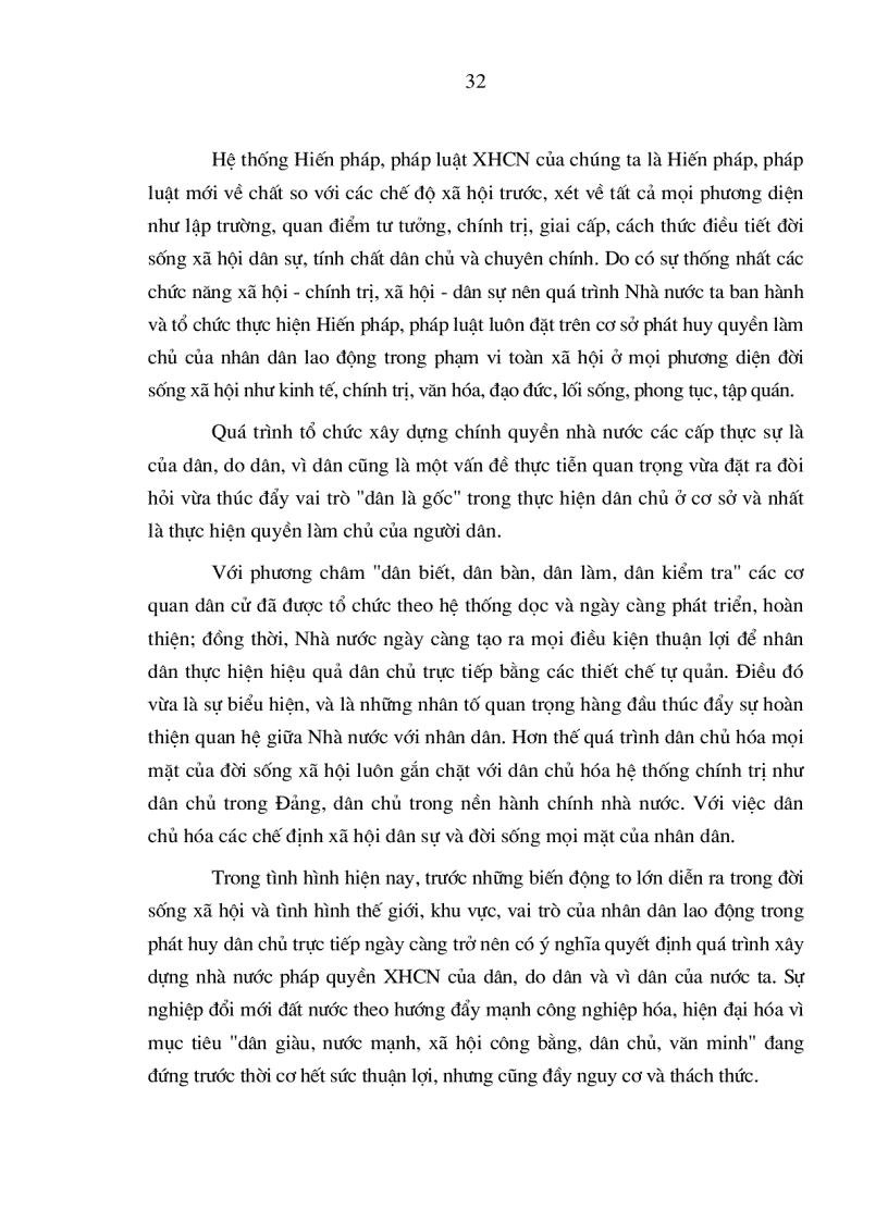 image for page Kết hợp dân chủ đại diện và dân chủ trực tiếp trong thực hiện quy chế dân chủ ở xã trên địa bàn thành phố Hà Nội