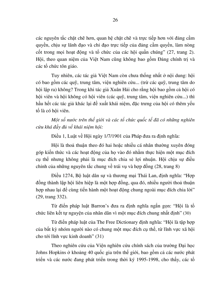 image for page Hoàn thiện pháp luật về hội trong bối cảnh hội nhập quốc tế ở Việt Nam hiện nay