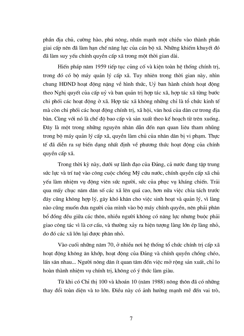 image for page Đổi mới tổ chức và hoạt động của chính quyền cấp xã ở Thái Bình