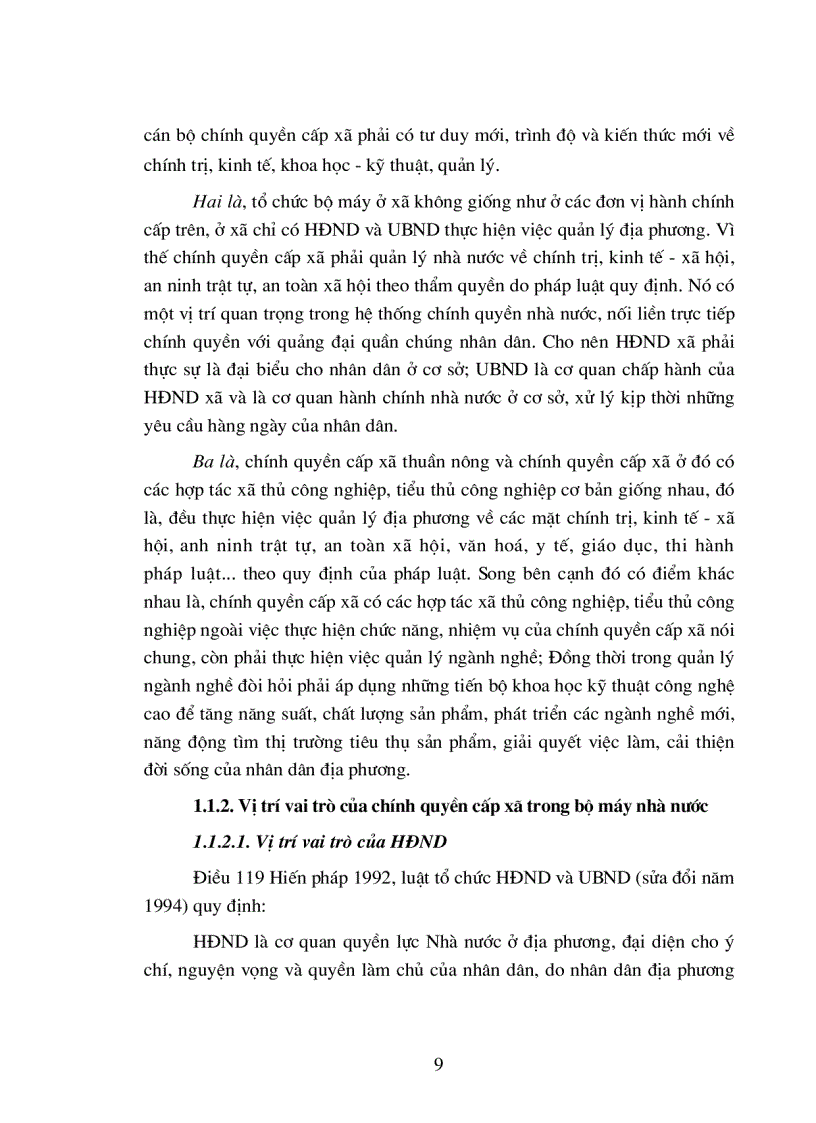 image for page Đổi mới tổ chức và hoạt động của chính quyền cấp xã ở Thái Bình