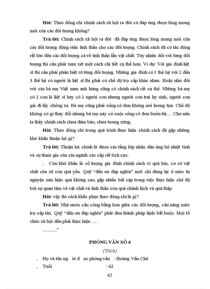 image for page Sự tác động của chính sách xã hội đối với gia đình thương binh liệt sĩ trong thời kỳ kinh tế thị trường hiện nay thông qua khảo sát xã hội học ở huyện Văn Quan tỉnh Lạng Sơn