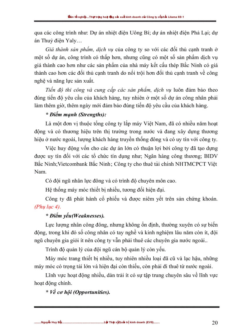 image for page Thực trạng hoạt động sản xuất kinh doanh của Công ty cổ phần Lilama 69