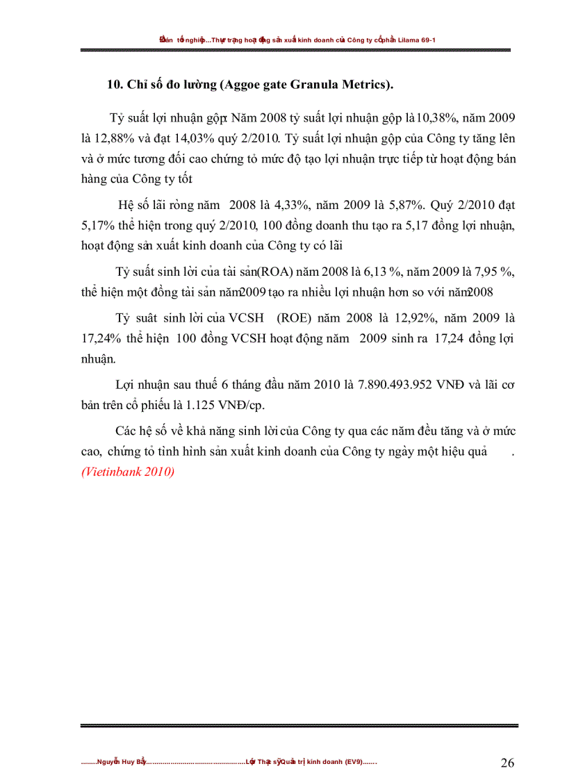 image for page Thực trạng hoạt động sản xuất kinh doanh của Công ty cổ phần Lilama 69