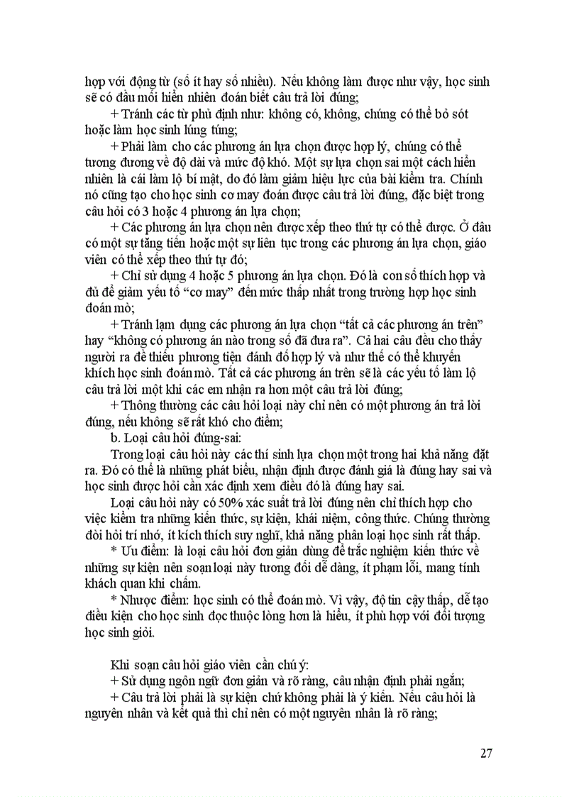 image for page Báo cáo nghiên cứu khoa học Đánh giá ứng dụng công nghệ thông tin trong nhà trường phổ thông Phương pháp kiểm tra đánh giá phương pháp trắc nghiệm và ứng dụng của phần mềm Emptest