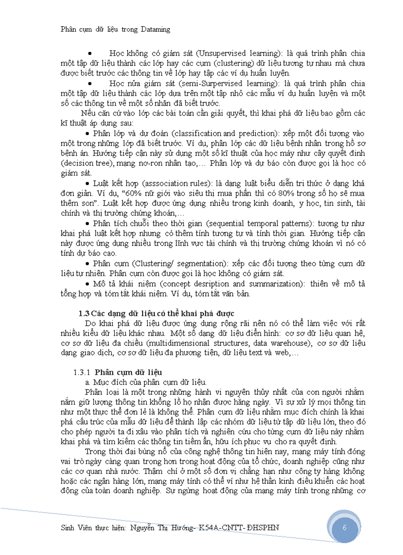 image for page Báo cáo nghiên cứu khoa học phân cụm dữ liệu trong Dataming
