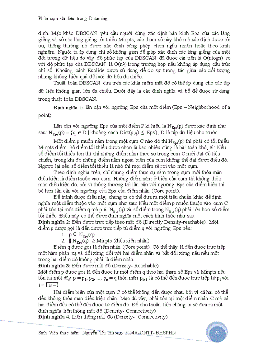 image for page Báo cáo nghiên cứu khoa học phân cụm dữ liệu trong Dataming