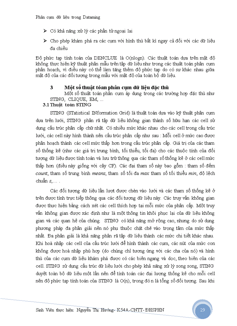 image for page Báo cáo nghiên cứu khoa học phân cụm dữ liệu trong Dataming