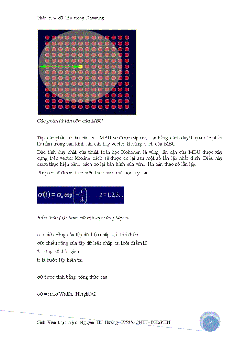 image for page Báo cáo nghiên cứu khoa học phân cụm dữ liệu trong Dataming
