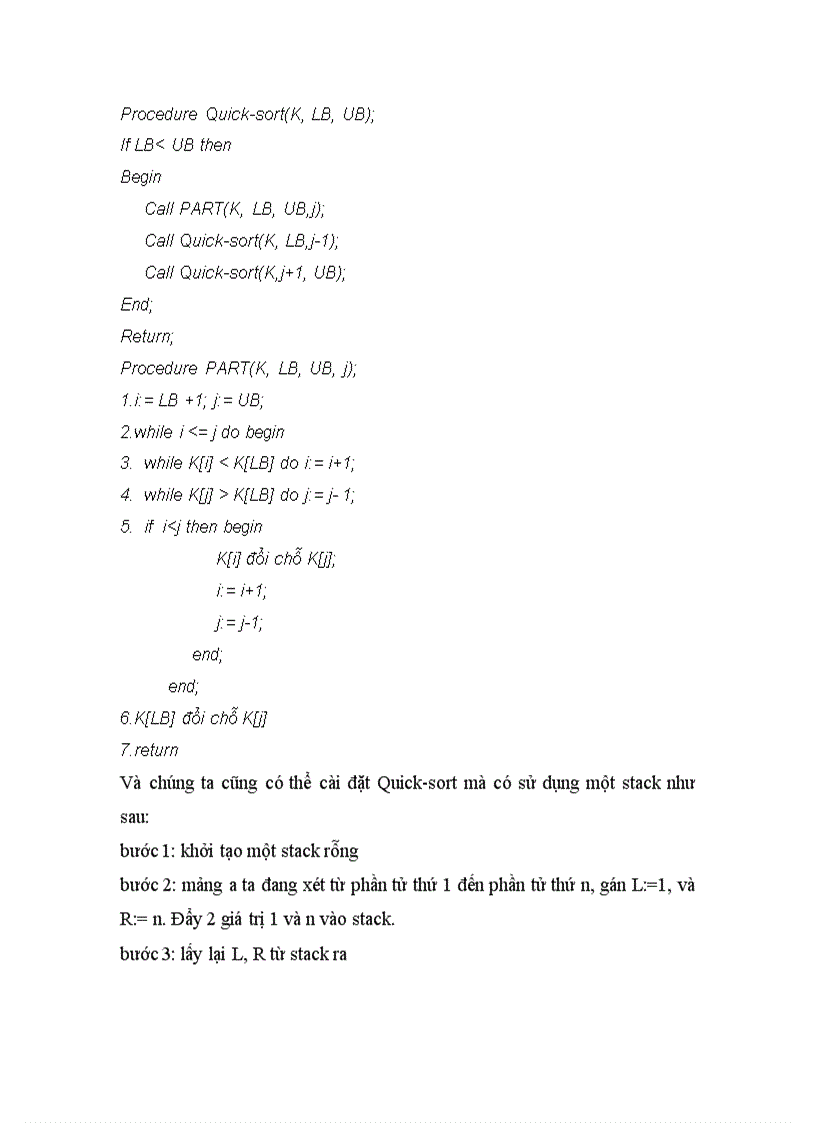 image for page Báo cáo nghiên cứu khoa học Cấu trúc dữ liệu Stack và ứng dụng của stack trong các giải thuật đệ qui