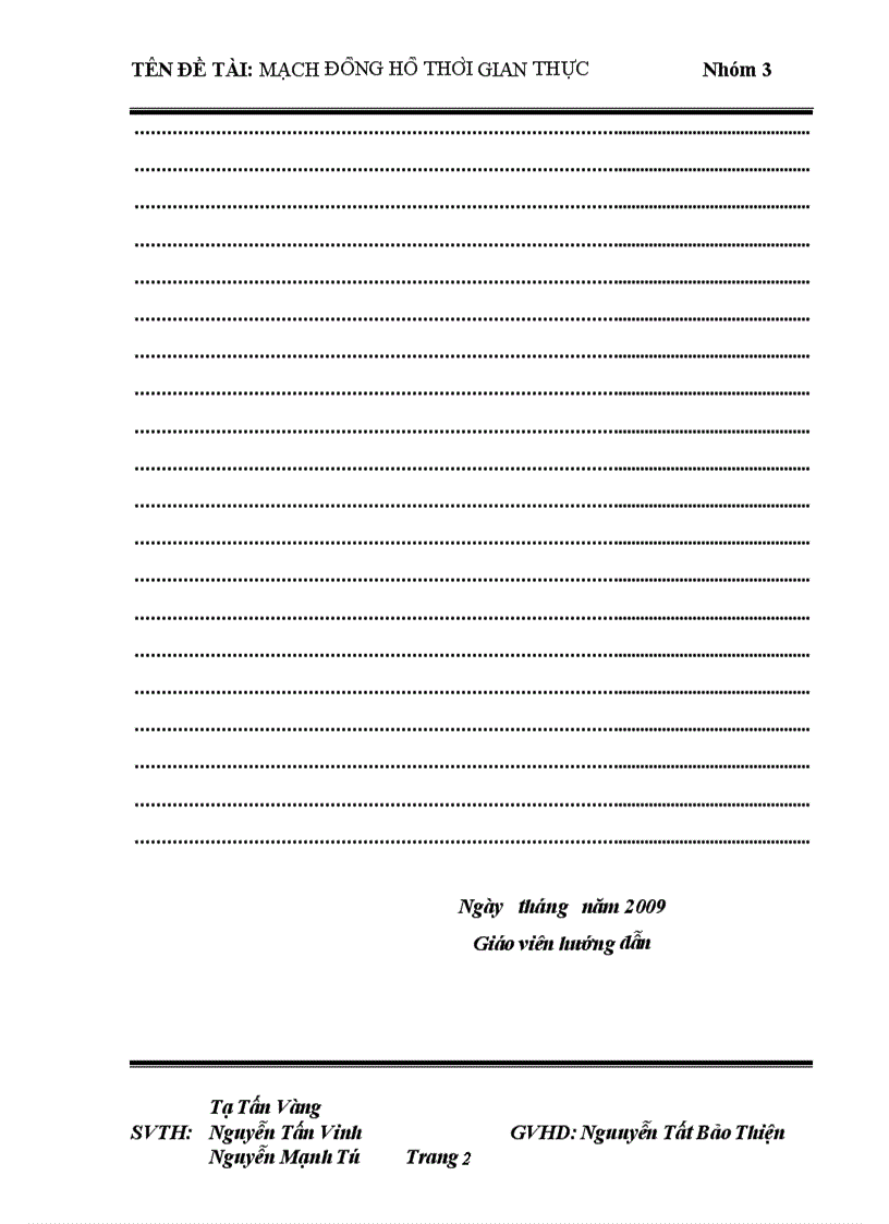 image for page Thiết kế mạch đồng hồ thời gian thực