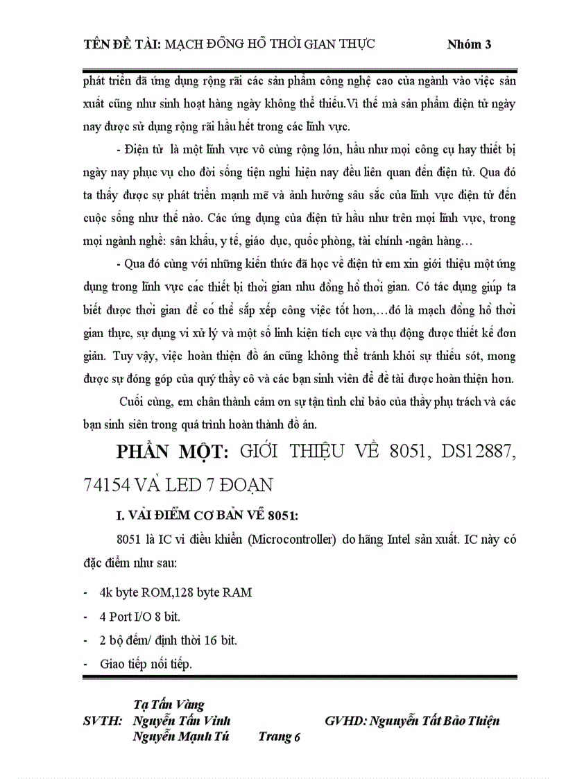 image for page Thiết kế mạch đồng hồ thời gian thực