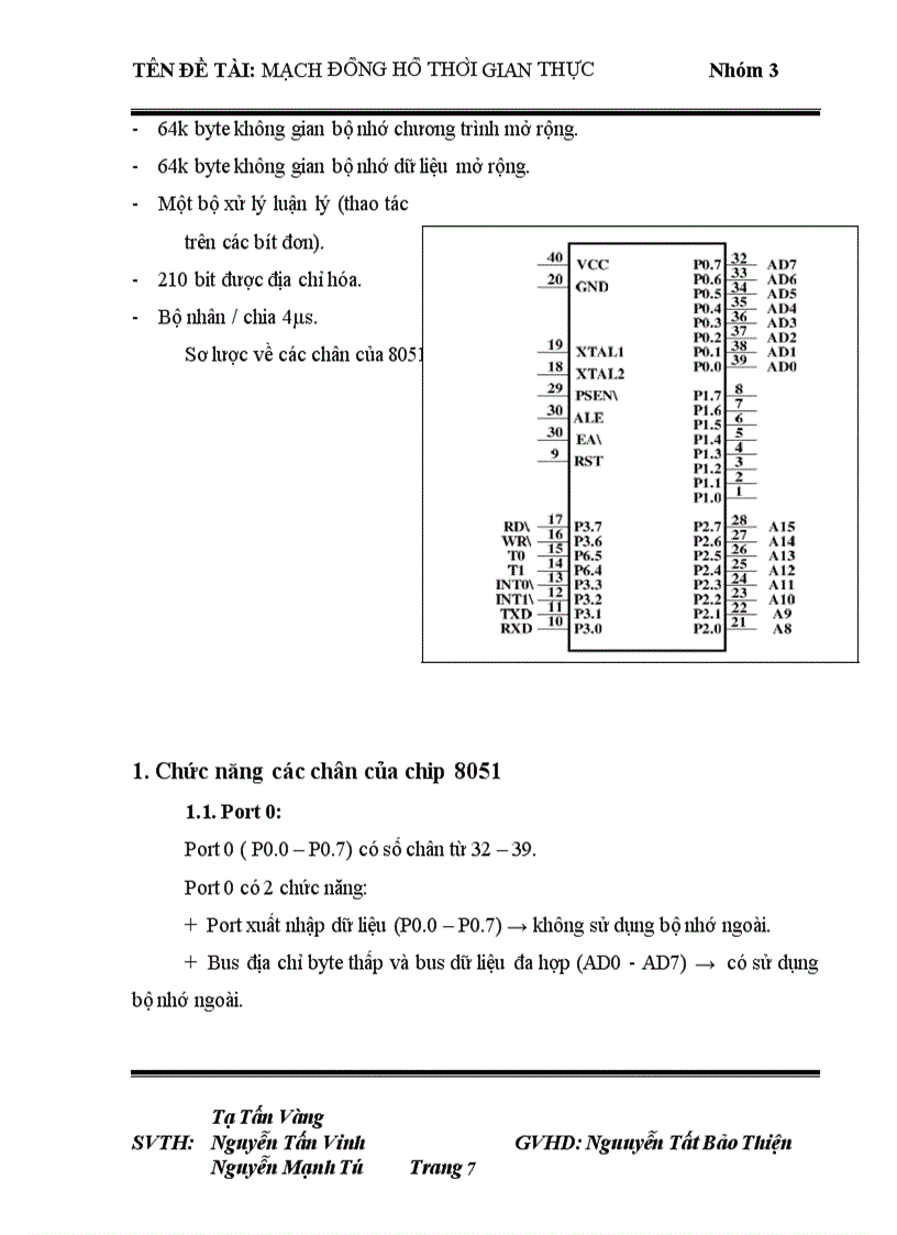 image for page Thiết kế mạch đồng hồ thời gian thực