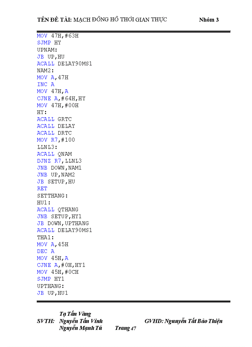 image for page Thiết kế mạch đồng hồ thời gian thực