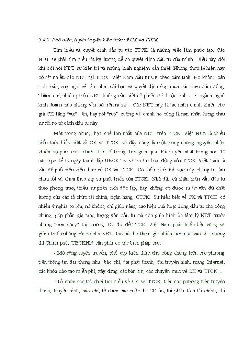image for page Các giải pháp nhằm hạn chế rủi ro trên thị trường chứng khoán Việt Nam