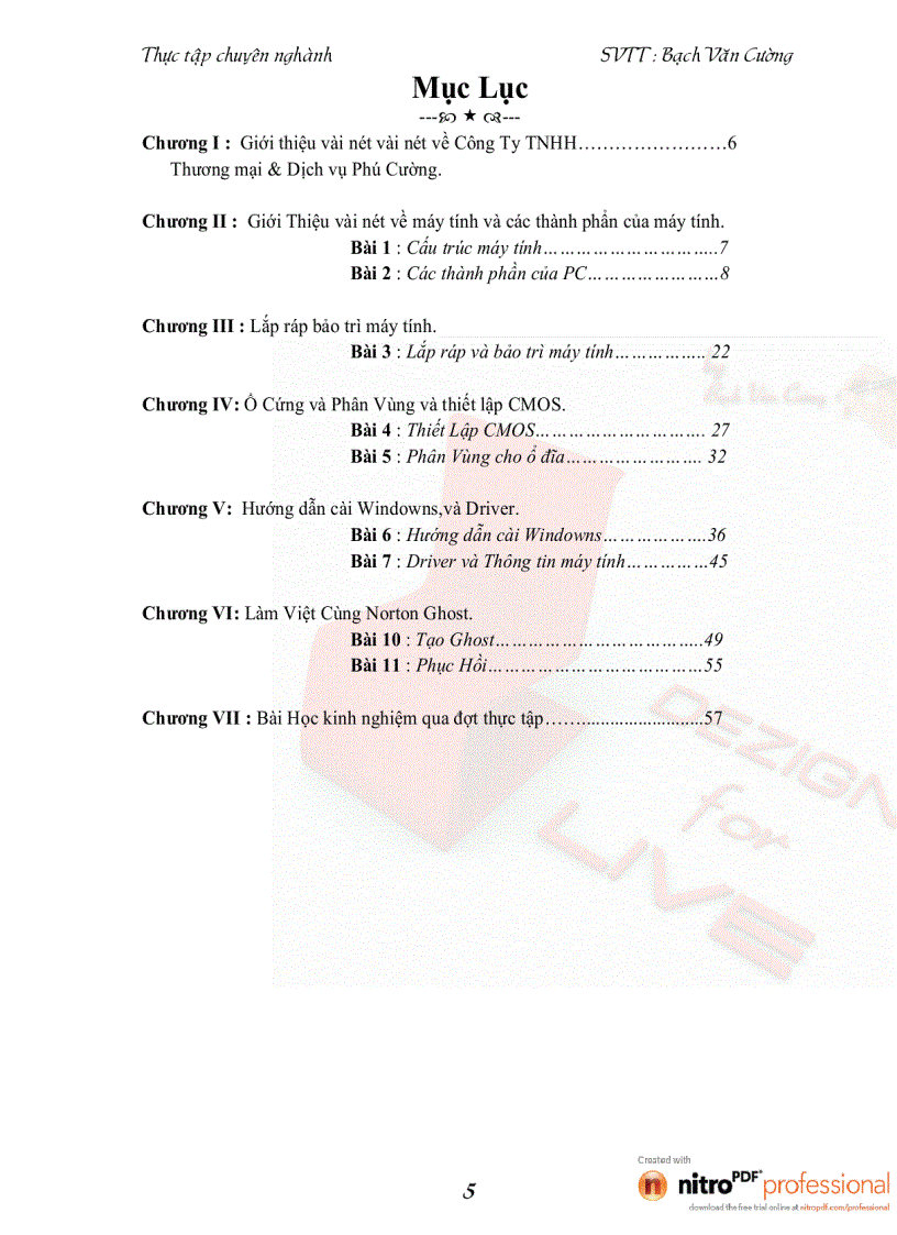 image for page Lắp ráp sửa chửa và cài đặt cấu hình của máy tính