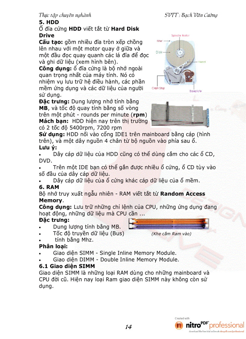 image for page Lắp ráp sửa chửa và cài đặt cấu hình của máy tính