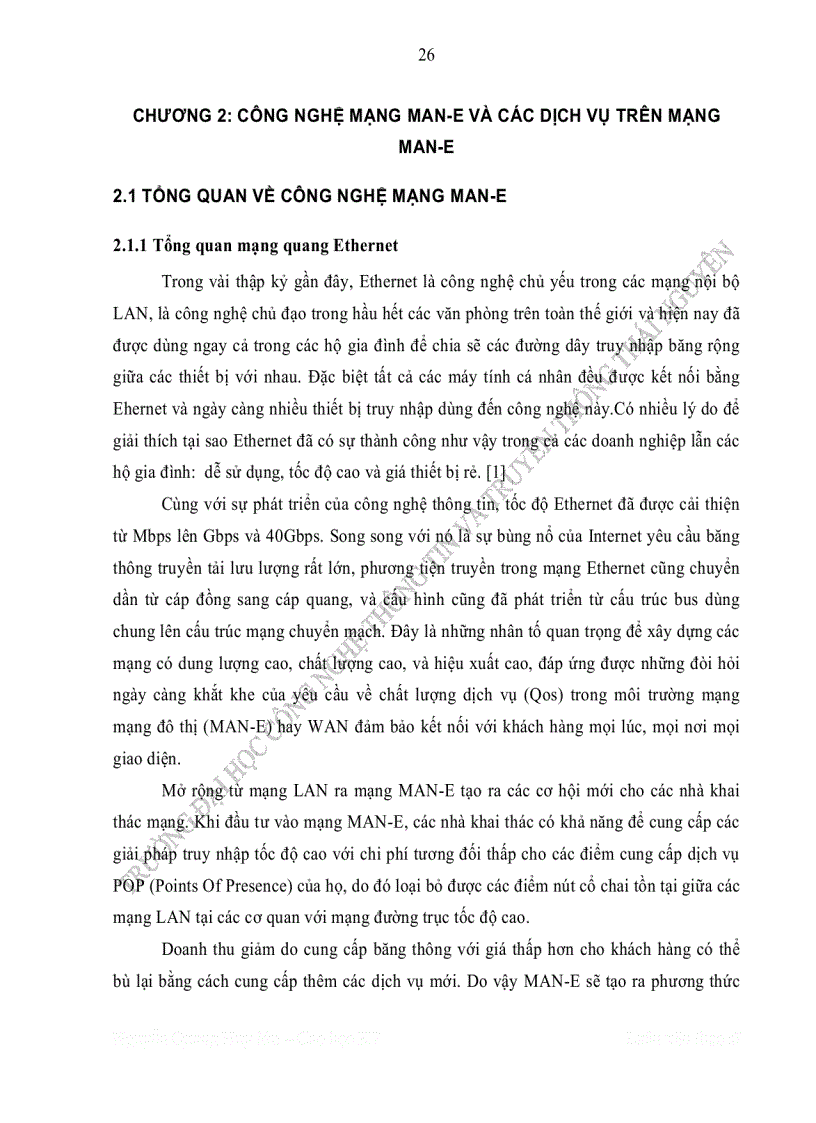 image for page Công nghệ mạng man e và ứng dụng