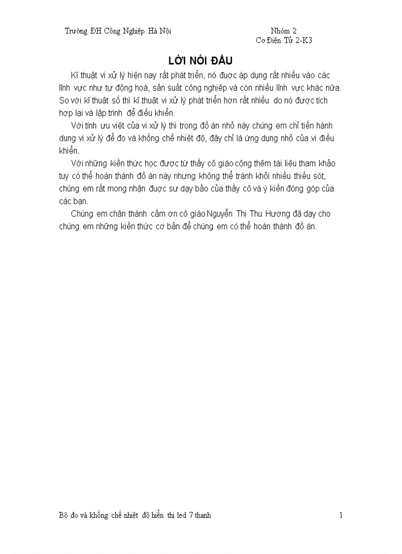 image for page Đo và khống chế nhiệt độ với cảm biến DS18B20 hiển thị led 7 thanh