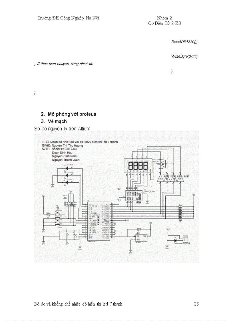 image for page Đo và khống chế nhiệt độ với cảm biến DS18B20 hiển thị led 7 thanh