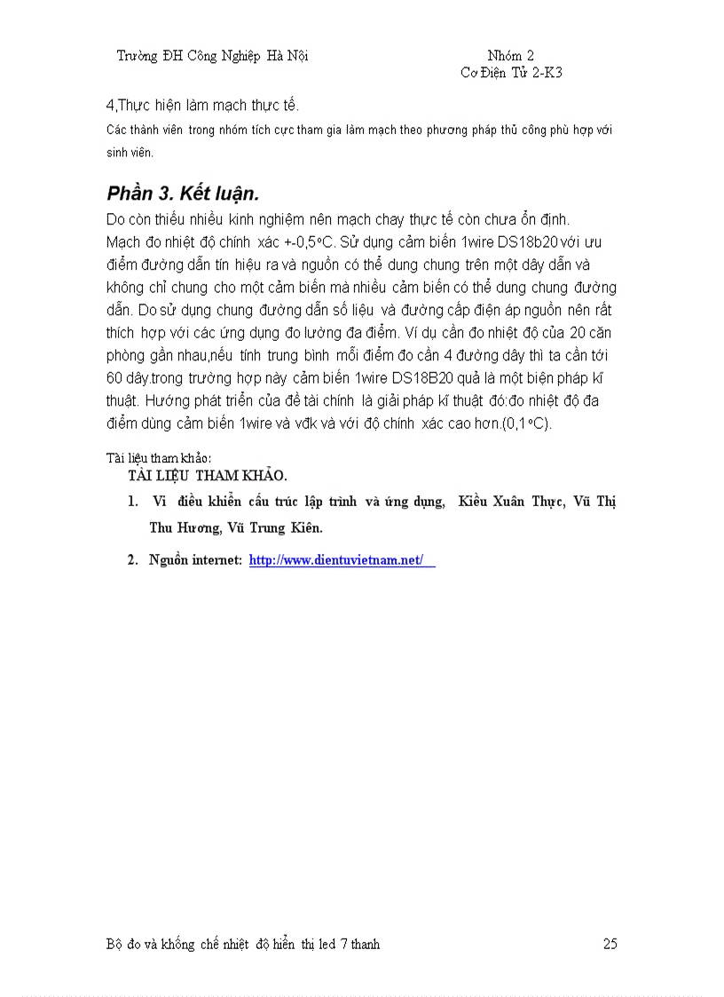 image for page Đo và khống chế nhiệt độ với cảm biến DS18B20 hiển thị led 7 thanh