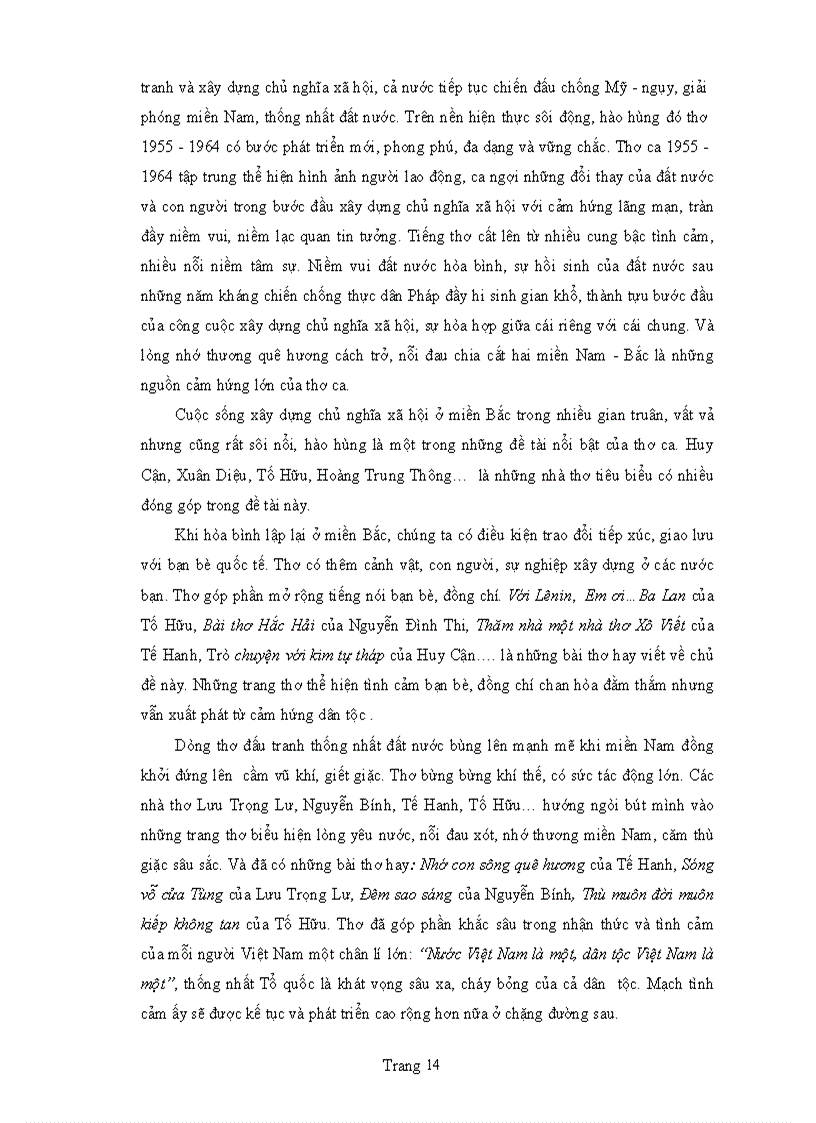 image for page Khuynh hướng sử thi và cảm hứng lãng mạn trong thơ 1955 1975