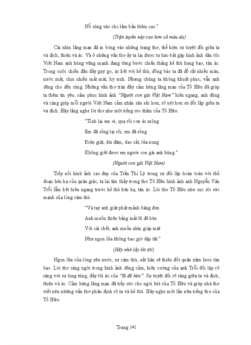 image for page Khuynh hướng sử thi và cảm hứng lãng mạn trong thơ 1955 1975