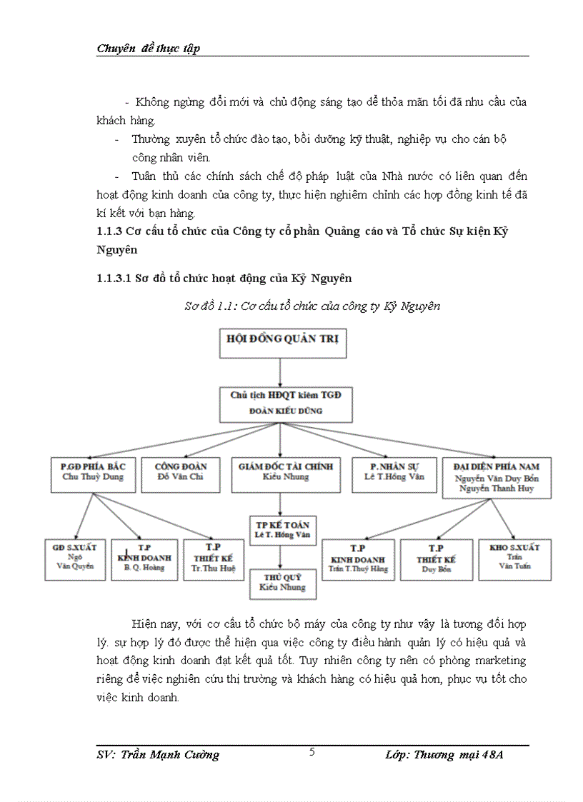 image for page Thúc đẩy hoạt động kinh doanh của ở Công ty cổ phần Quảng cáo và Tổ chức Sự kiện Kỷ Nguyên