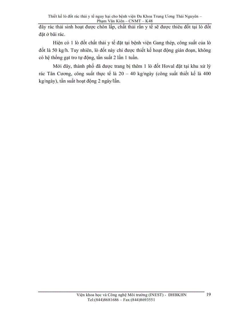 image for page Thiết kế lò đốt rác thải y tế nguy hại cho bệnh viện Đa Khoa Trung Ương Thái Nguyên