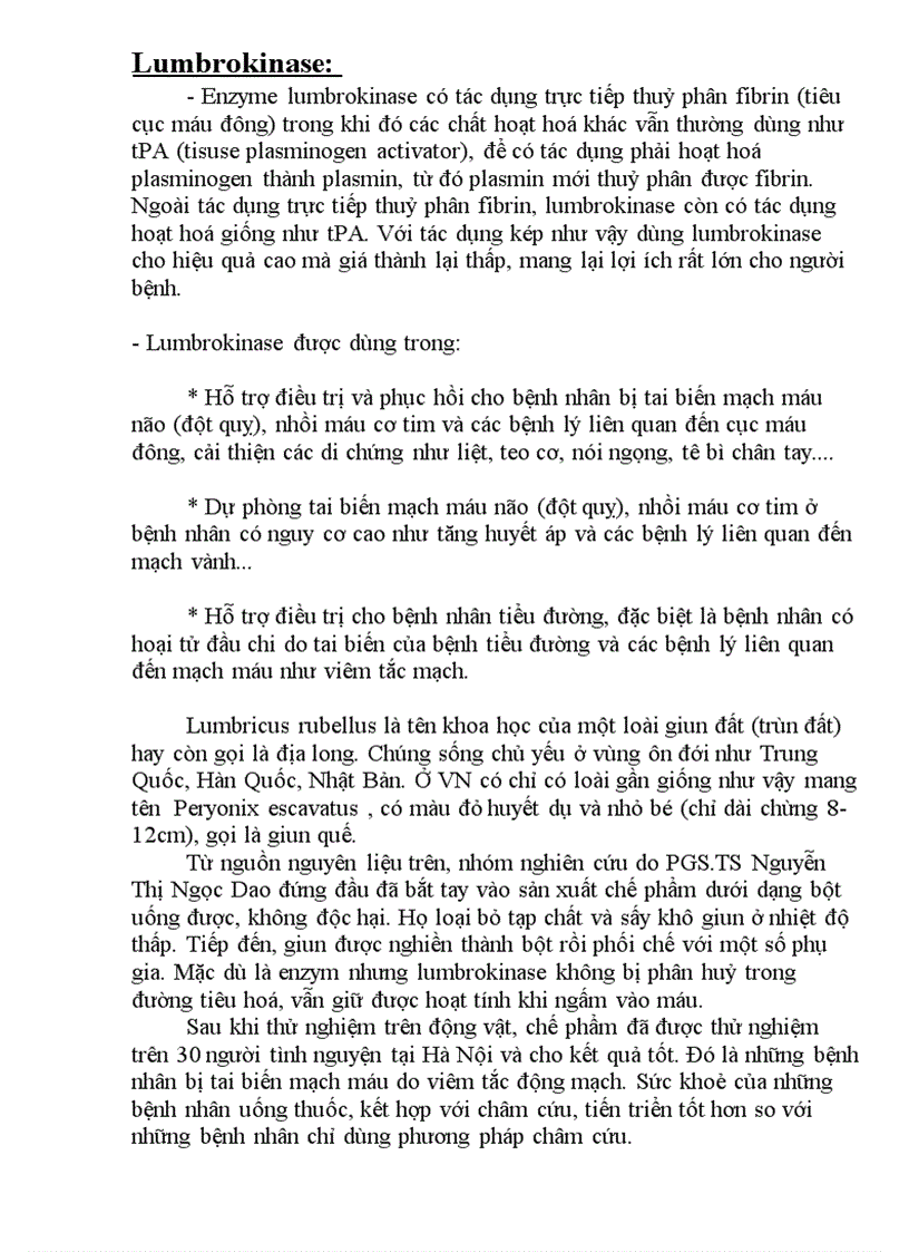 image for page Ứng Dụng Của Enzyme Trong Điều Trị Bệnh