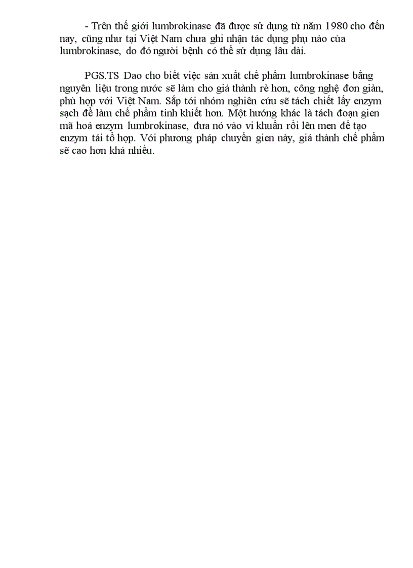 image for page Ứng Dụng Của Enzyme Trong Điều Trị Bệnh