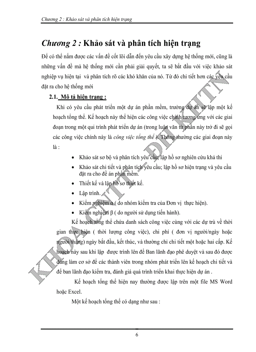 image for page Dự án phát triển công nghệ phần mềm