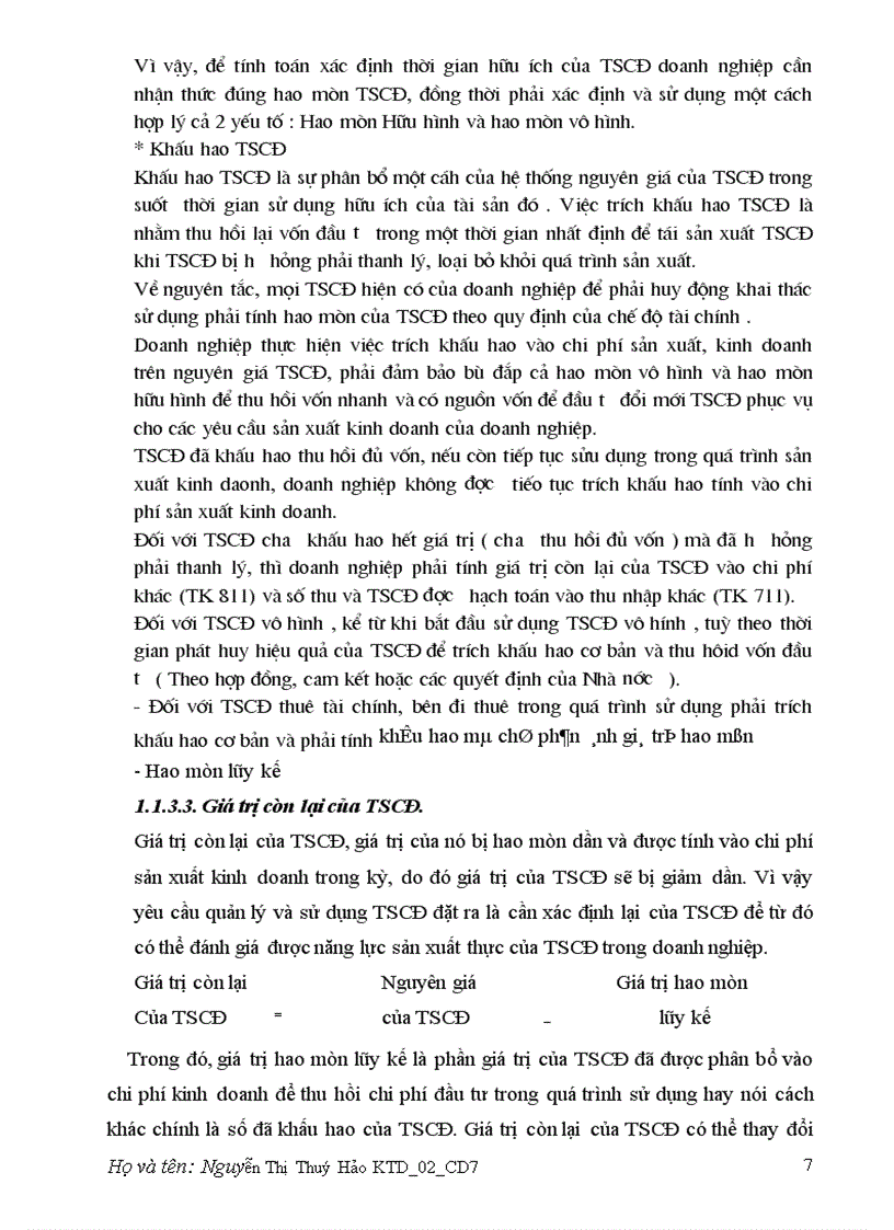 image for page Báo cáo thực tập tốt nghiệp chuyên đề tài sản cố định tại Công ty TNHH vận tải Hoàng Long