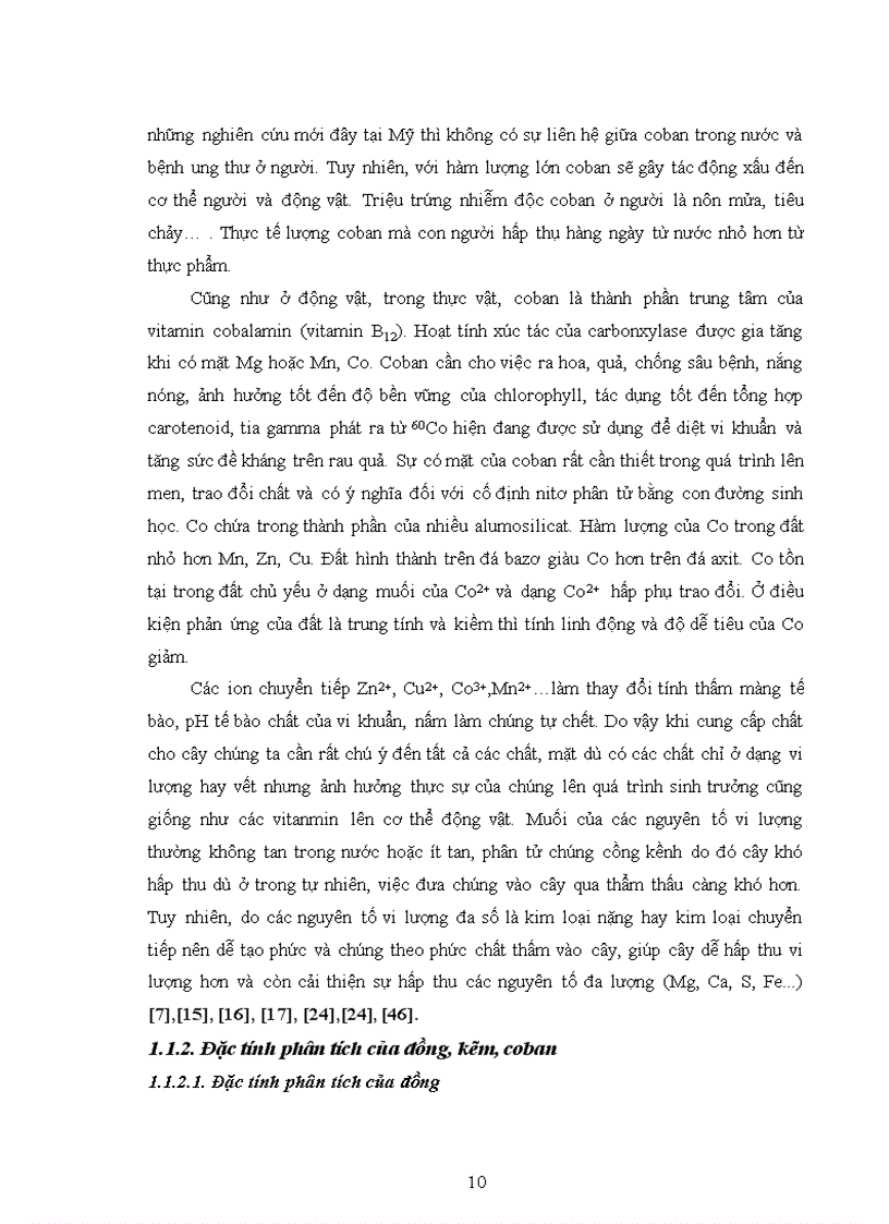 image for page Phân tích Cu II Zn II Co II trong các mẫu phân vi lượng