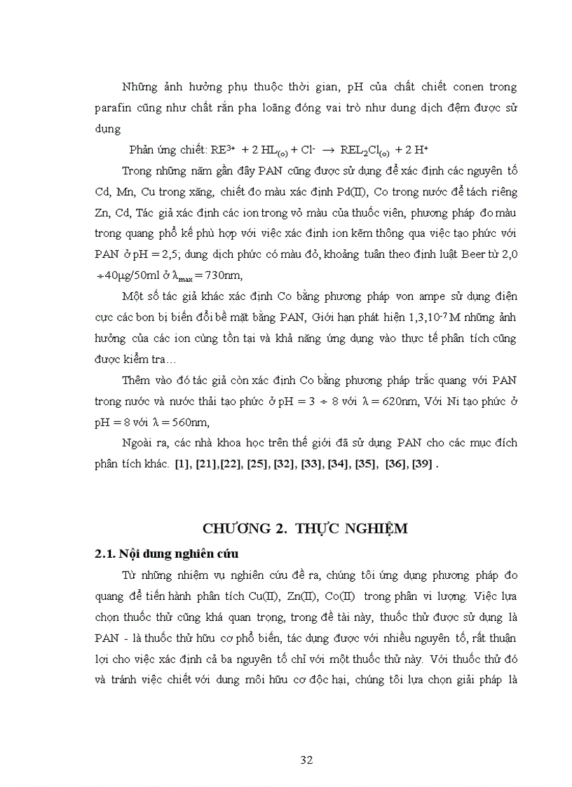 image for page Phân tích Cu II Zn II Co II trong các mẫu phân vi lượng