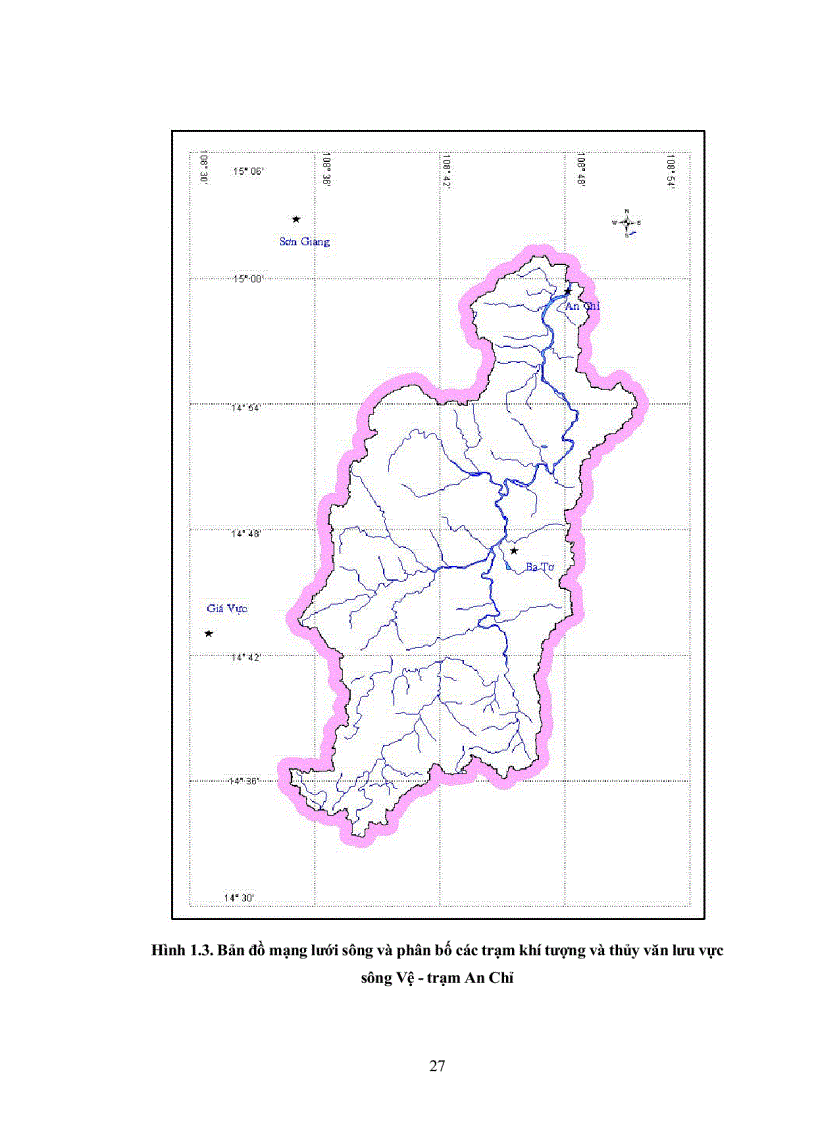 image for page Ứng dụng mô phỏng dự báo lũ cho lưu vực sông Vệ trạm An Chỉ tỉnh Quảng Ngãi