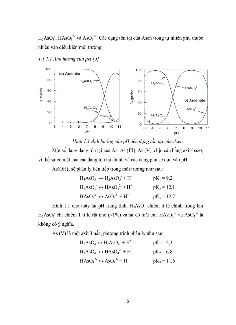 image for page Nghiên cứu xử lý các hợp chất asen và photphat trong nguồn nước ô nhiễm với than hoạt tính cố định Zr IV