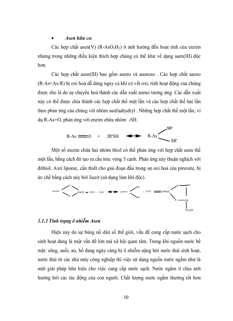 image for page Nghiên cứu xử lý các hợp chất asen và photphat trong nguồn nước ô nhiễm với than hoạt tính cố định Zr IV