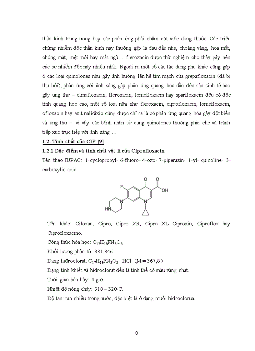 image for page Nghiên cứu xác định Ciproflxacin CIP trong một số dược phẩm bằng phương pháp điện hóa
