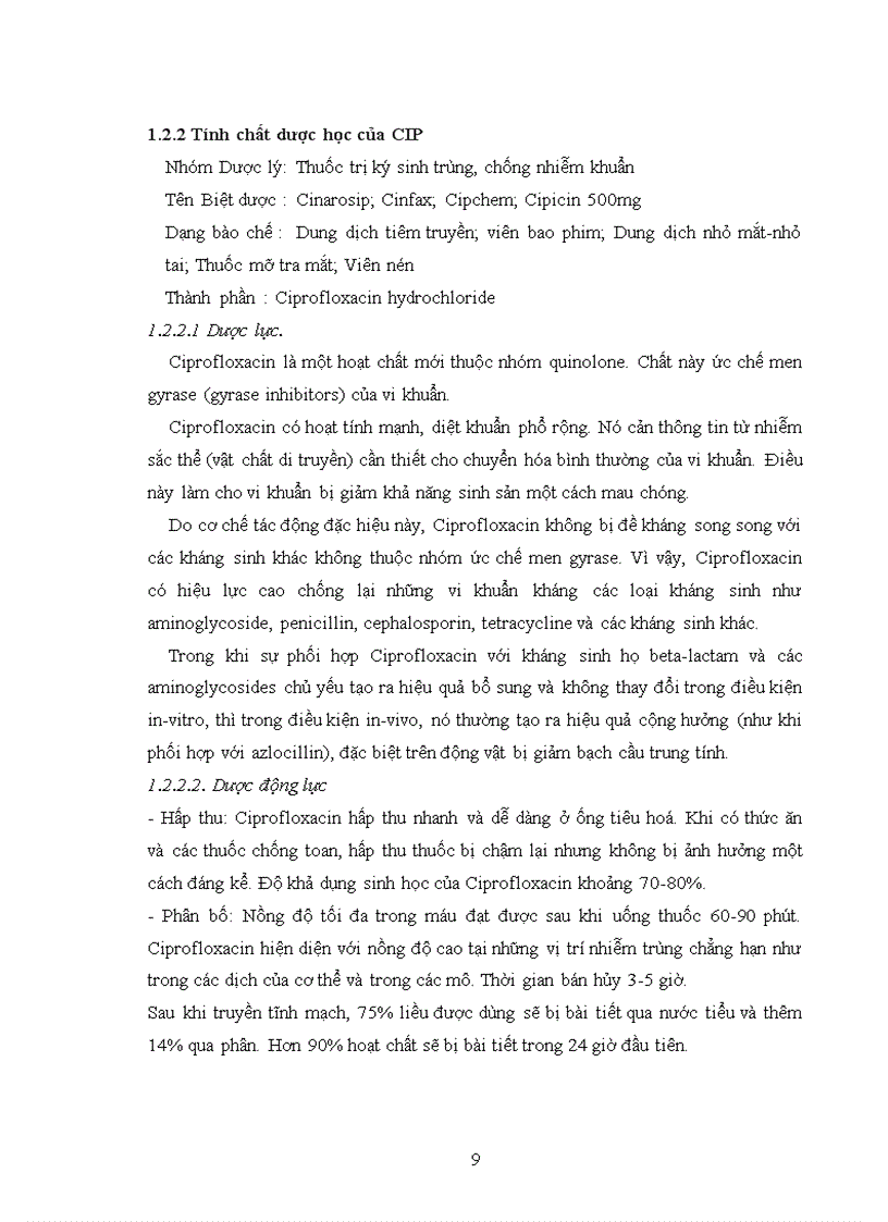 image for page Nghiên cứu xác định Ciproflxacin CIP trong một số dược phẩm bằng phương pháp điện hóa