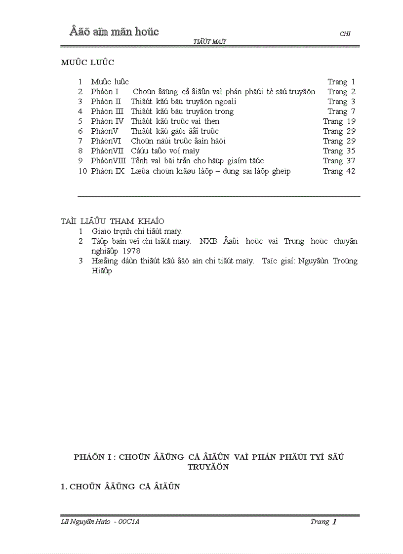 image for page Thiết kế hộp giảm tốc trục vít bánh răng bản vẽ