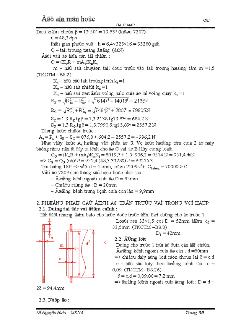 image for page Thiết kế hộp giảm tốc trục vít bánh răng bản vẽ
