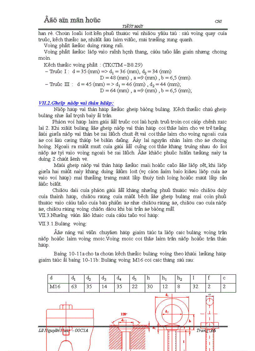 image for page Thiết kế hộp giảm tốc trục vít bánh răng bản vẽ