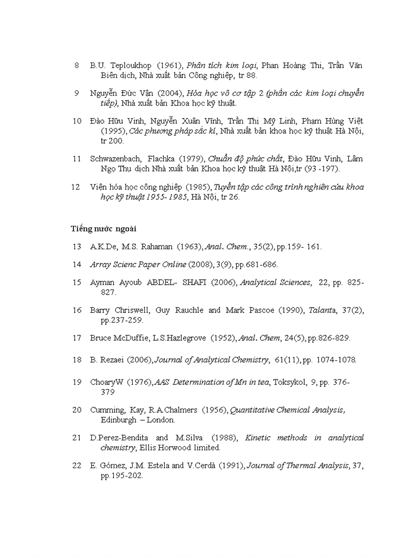 image for page Nghiên cứu các điều kiện để đo quang động học xúc tác xác định lượng vết Mn