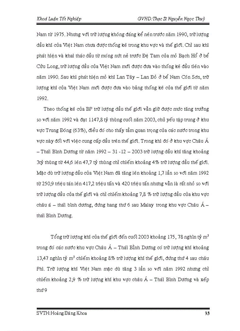 image for page Hiện trạng tài nguyên dầu khí việt nam sự phân bố và xu hướng bổ sung trong tương lai