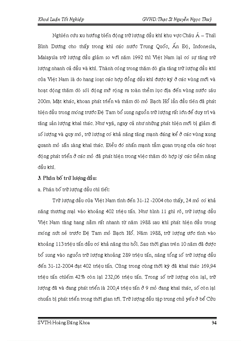 image for page Hiện trạng tài nguyên dầu khí việt nam sự phân bố và xu hướng bổ sung trong tương lai