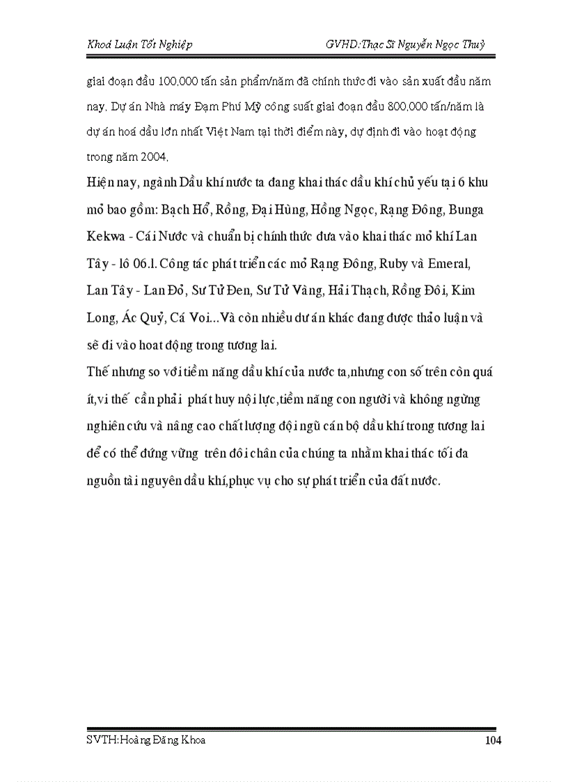 image for page Hiện trạng tài nguyên dầu khí việt nam sự phân bố và xu hướng bổ sung trong tương lai