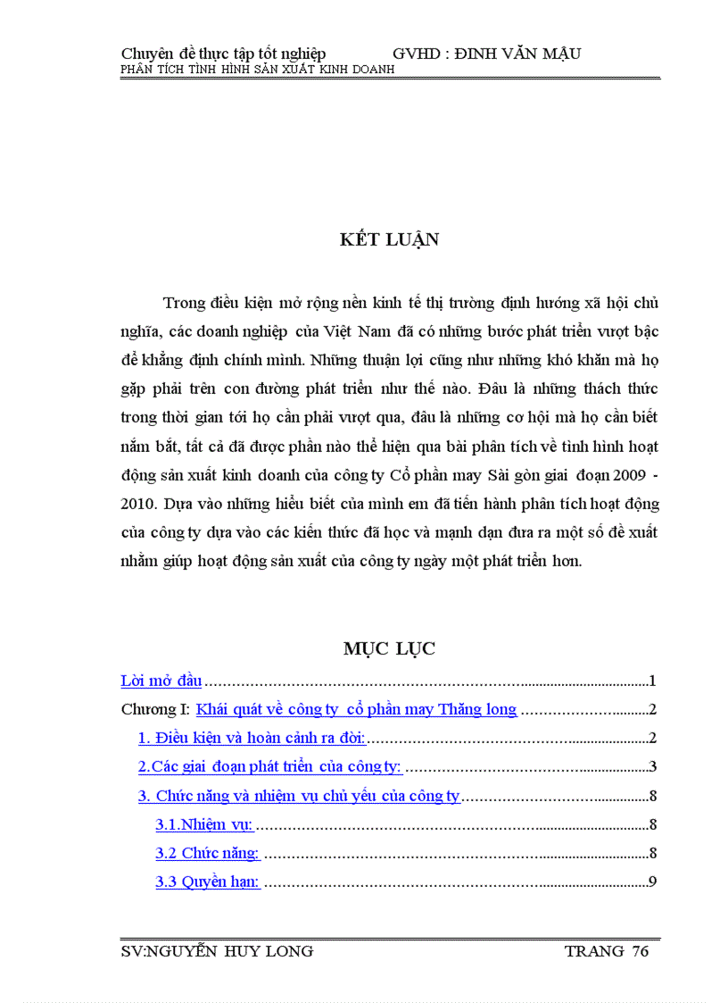 image for page Phân tích tình hình hoạt động sản xuất kinh doanh của công ty Cổ phần may Sài Gòn giai đoạn 2009 2010